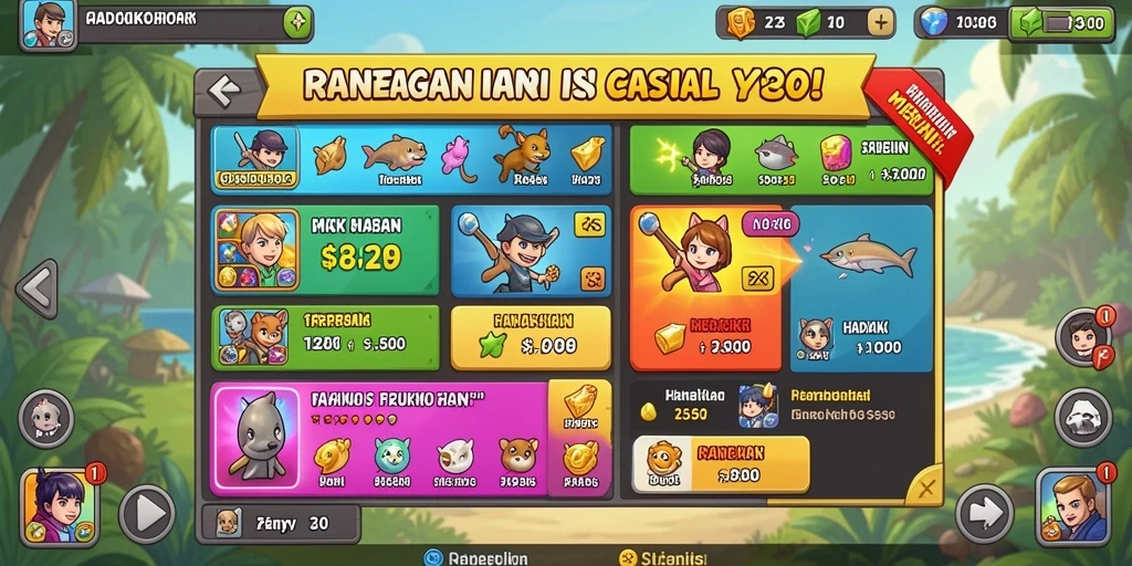 Screenshot memperlihatkan tantangan puzzle yang menguji kemampuan pemain.