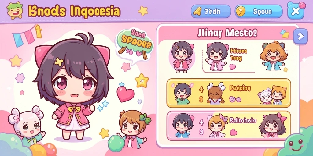 Fitur multiplayer yang memungkinkan interaksi dengan pemain lain.