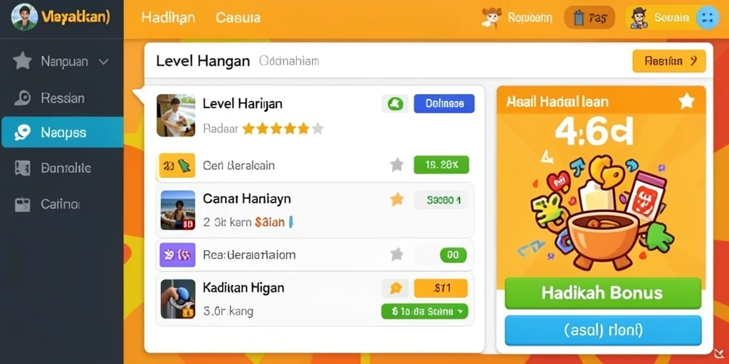 Fitur sistem reward yang menggoda untuk dimanfaatkan.