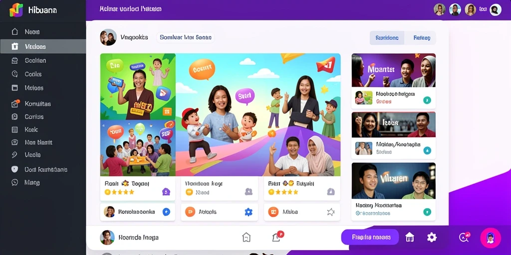 Antarmuka pengguna yang intuitif dan mudah dinavigasi.